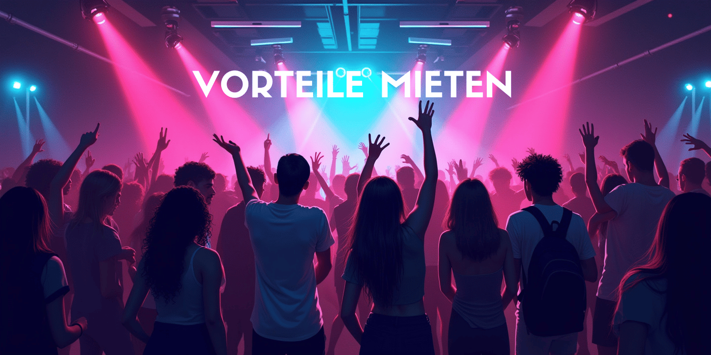 Vor- und Nachteile des Mietens von Partyequipment